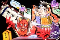 桃太郎ねぶたクローズアップ