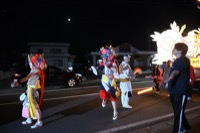 跳人とねぶた運行
