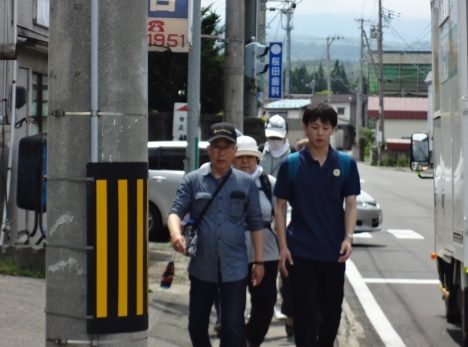 健康づくりと史跡巡り「ウォーキングと大星神社」（6/30）