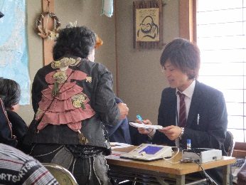 横内市民センターまつりでの健康チェック・作業療法