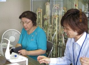 ひとり暮らし高齢者「なごみ会」の健康チェック
