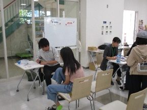 青森中央学院大学学園祭（翔麗祭）での健康チェック