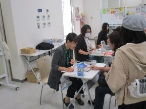 青森中央学院大学学園祭（翔麗祭）での健康チェック