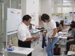 青森中央学院大学学園祭（翔麗祭）での健康チェック