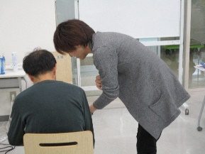 青森中央学院大学学園祭（翔麗祭）での健康チェック