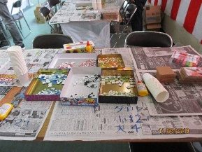 横内市民センターまつりでの健康チェック・作業療法体験