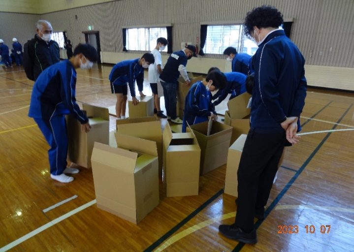 令和５年度横内地区合同防災訓練