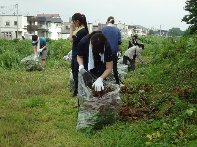 横内川の清掃